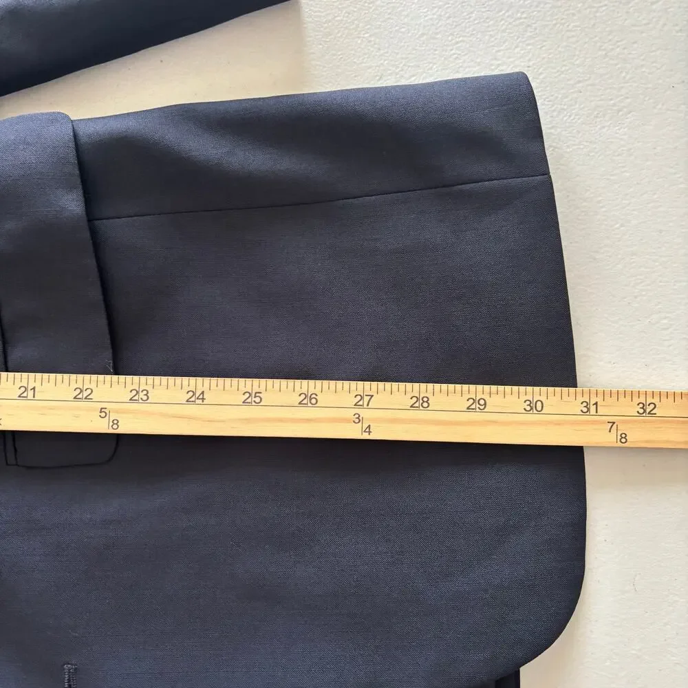 Brooks Brothers 346 Men's Size 40R Blue Lined Stretch‎ Tuxedo Suit Blazer Jacket